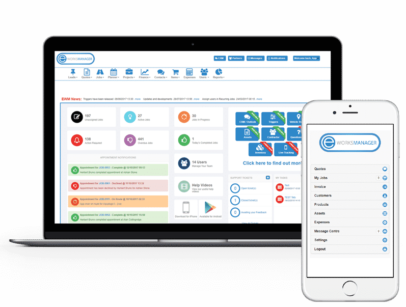field management software job management software