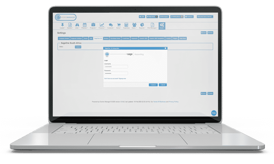 Sage Accounting Integration