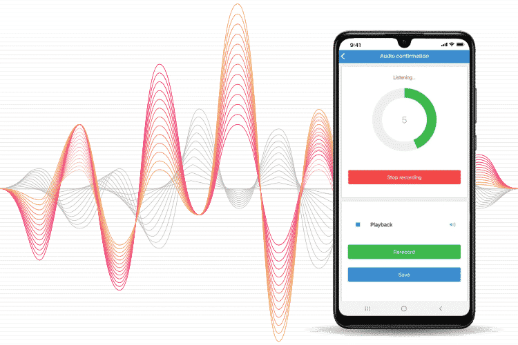 social distancing management software - audio approval job approval management software - keep field staff safe