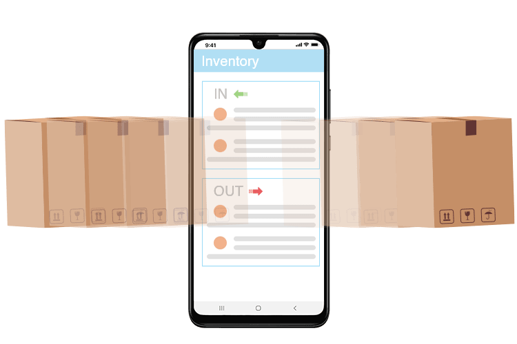 Inventory Management Software - stock in and out