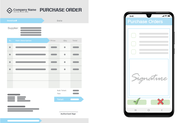 Purchase Order Software - Purchase Approval